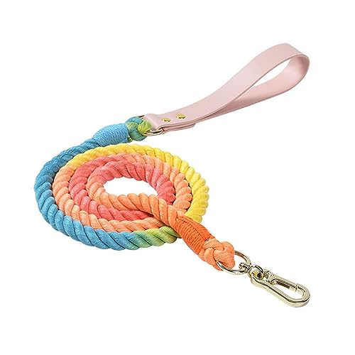 vsilay Lianxue 120 cm/150 cm Weberei Hundeleine farblich passende Kätzchen Traktionsseil Walking Leash für kleine Haustiere Hund Katze Anti-Entkommen von vsilay