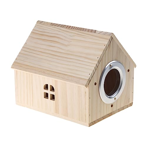 vsilay Vogelhäuser aus Holz mit Sitzstange Sittiche Nistkasten Vogelnisthaus Zuchtkasten für Lovebirds Papageien Paarungsbox von vsilay