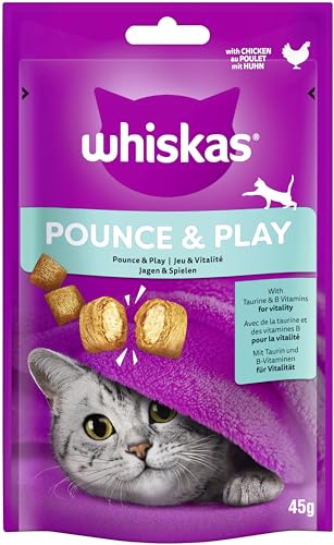 WHISKAS® Portionsbeutel Pounce & Play mit Huhn 1 x 45g von whiskas