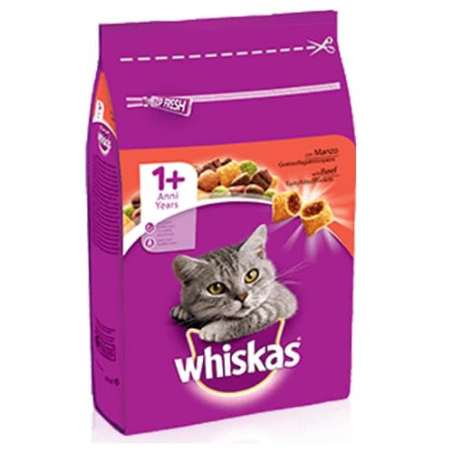 Whiskas 1+ mit Rindfleisch 1.4 kg von whiskas