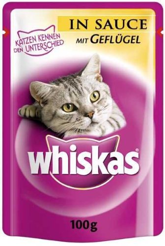 Whiskas | Adult Lachs in Sauce | 24 x 100 g von whiskas