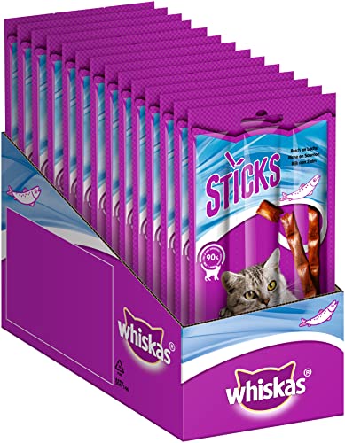 Whiskas Sticks Reich an Lachs 14 x 6 Stück von whiskas