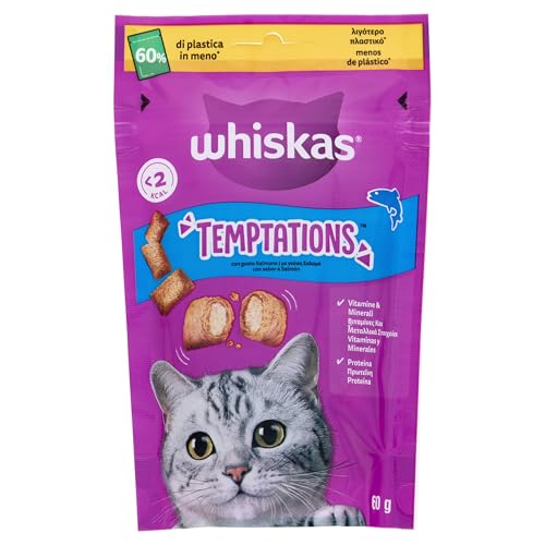 Whiskas Temptations mit Lachs 60 g von whiskas