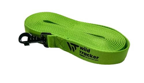 wild Tracker, Lanyard, X-PLORE-Modell, grüne Farbe, verwendet Kletterseil-Webtechniken, sehr Zug- und Abriebfest, wasserabweisender Zinkkarabiner, 6 m von wild Tracker