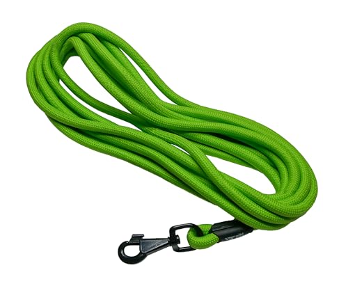 wild Tracker, Lanyard, X-Track-Modell, grüne Farbe, verwendet Kletterseil-Webtechniken, sehr Zug- und Abriebfest, wasserabweisender Zinkkarabiner, 6 m von wild Tracker