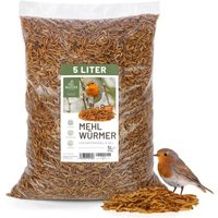 wildtier liebe Edel Mehlwürmer getrocknet 800g von wildtier liebe