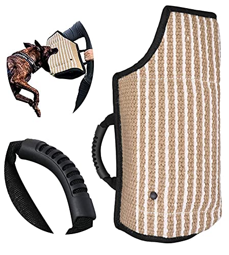 winbarry Hunde Armschutz,Ärmel Hund,Beissarm Für Hunde,Hund beißt Sleeve,Dauerhafte Jute Ausbildung Pit Bull Deutscher Schäferhund Mastiff Supplies von winbarry