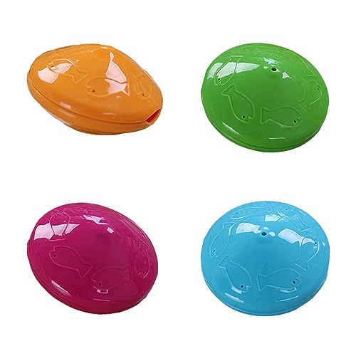 wirlsweal Shake Play Pet Toys Engage with Interactive Leaky Food Toy Bite Resistant Flying Disc Design for Slower Eating Speed Fun Playtime Random Color L von wirlsweal