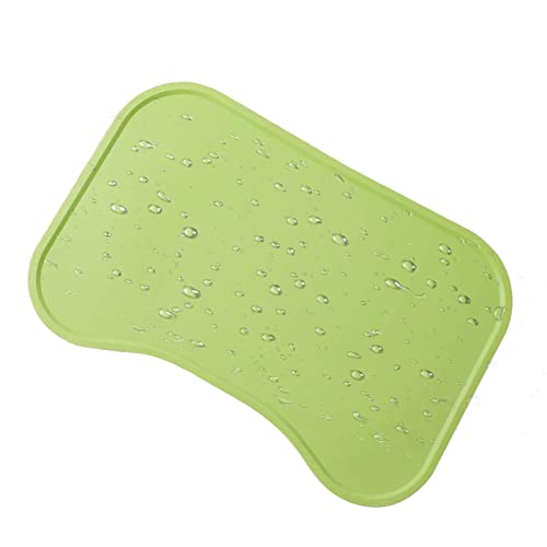 woyufen Pet Bowl Matte - wasserdichte Silikon-Napfmatte für Hund und Katze, antihaftbeschichtet,Hundefuttermatten schützen Böden, Tischsets für Wassernapf, erhöhte Kanten für Katzen von woyufen