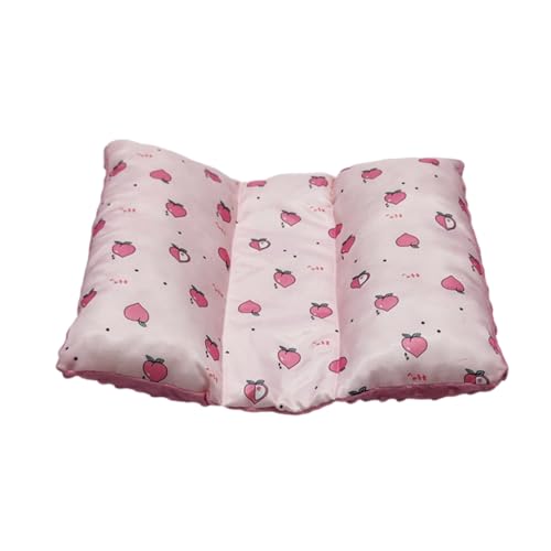 xbiez Kaninchen, weiches Bett, Schlafmatte, weiches Kissen, Spielzeug für Kleintiere, Mausbett, Hamster, Kaninchen, Kissen, Käfigkissen von xbiez