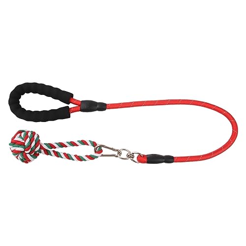 xbiez Pet Dogs Chew Knot Toy Cotton Rope Traction Rope Pet Toy Teeth Biss Resistant Chew Puppy Toy Dogs Accessories von xbiez