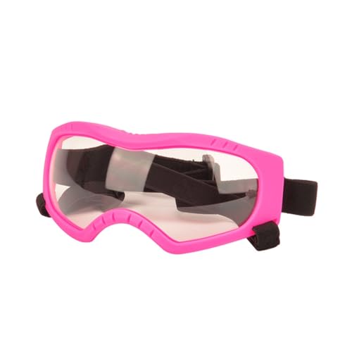 xbiez Winddichte Hundesonnenbrille, geeignet für kleine bis große Hunde, Haustierbrille für Schnee, Strand, Outdoor, Schnee, Sport, Augenbekleidung von xbiez