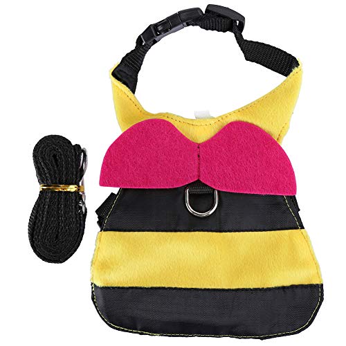 EINSTELLBARE KARTOON-Bienen-Form-PET-CAT-KANN-KANN-Harness MIT Pulling-Seil LEICHTGEWICHTS-KONVENIENT-Kontrolle FÜR KLEINE Haustiere (M) von xctopest