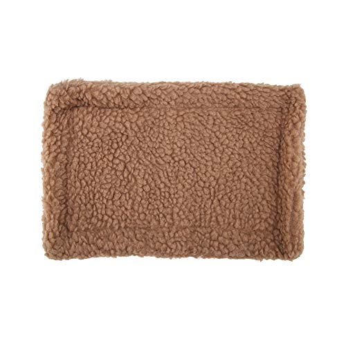 xctopest Bequeme Plüsch-Bettmatte für kleine Haustiere, warm, für Igel, Meerschweinchen, Chinchillas, niederländisches Schwein [Haustierbedarf] (Light Brown) von xctopest