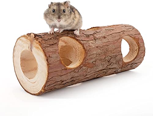 xingzhi Hamster-Maus-Tunnel aus Naturholz, für Spielzeug, Wald von xingzhi