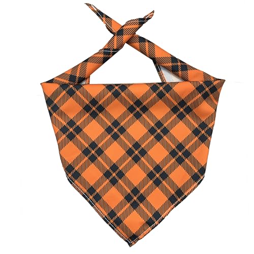 Hund Bandana, Verstellbarer Hund Lätzchen Schal, Waschbar Reversible Dreieck Hundeschal Fliegen Halstuch Schal für Haustiere und Katzen (Stil 5) von xmf