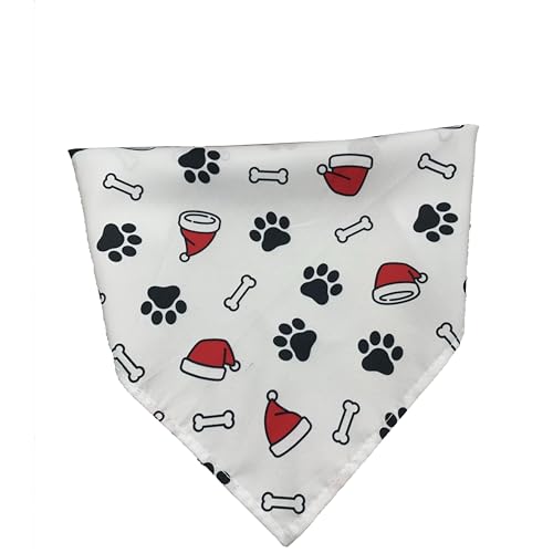 Hund Bandana, Verstellbarer Hund Lätzchen Schal, Waschbar Reversible Dreieck Hundetuch Fliegen Halstuch Schal für Haustiere und Katzen (Stil 7) von xmf