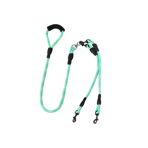 xowwyue Doppelte Welpenleine | Spaziergang Leine für Zwei Haustiere,360 Grad drehbares Anti-Dreh Werkzeug für Tiere zum Wandern Garten Fluss xowwyue Doppelte Welpenleine | Spaziergang Leine für Zwei Haustiere,360 Grad drehbares Anti-Dreh Werkzeug für Tiere zum Wandern Garten Fluss von xowwyue