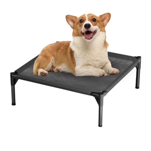 xowwyue Erhöhtes Hundebett - Erhöhte Hundeliege Für Draußen,Atmungsaktive, Tragbare Und Waschbare Abdeckung Für Indoor, Spielplatz, Winter Und Reisen xowwyue Erhöhtes Hundebett - Erhöhte Hundeliege Für Draußen,Atmungsaktive, Tragbare Und Waschbare Abdeckung Für Indoor, Spielplatz, Winter Und Reisen von xowwyue