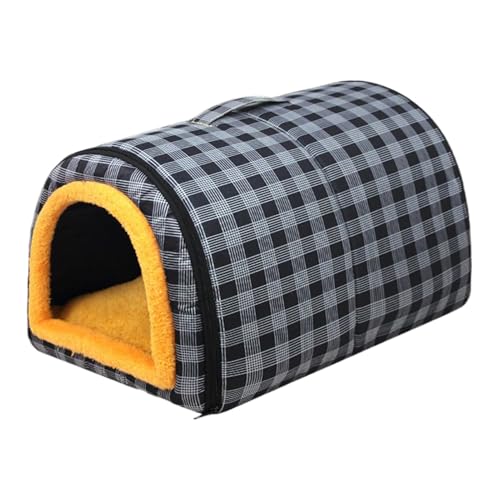 xowwyue Haustierbett für Indoor-Katzen – umwandelbares Katzen- und Hundebett – bequeme Tiermöbel mit Tragegriff oben für kleine, mittelgroße und große Rassen, Unterschlupf für Zuhause, Winter, Sommer xowwyue Haustierbett für Indoor-Katzen – umwandelbares Katzen- und Hundebett – bequeme Tiermöbel mit Tragegriff oben für kleine, mittelgroße und große Rassen, Unterschlupf für Zuhause, Winter, Sommer von xowwyue
