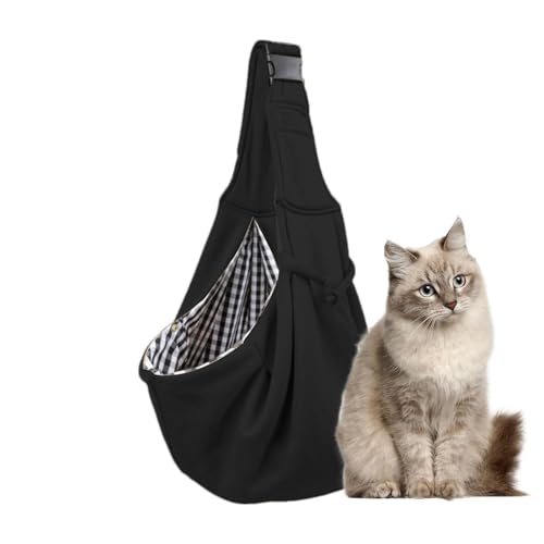 xowwyue Haustiertransporter, Wendbare Haustier-Tragetasche für kleine Hunde, Atmungsaktive Welpentragetasche, Haustiertragetasche mit verstellbarem Riemen für kleine Hunde und Katzen für Spaziergänge xowwyue Haustiertransporter, Wendbare Haustier-Tragetasche für kleine Hunde, Atmungsaktive Welpentragetasche, Haustiertragetasche mit verstellbarem Riemen für kleine Hunde und Katzen für Spaziergänge von xowwyue
