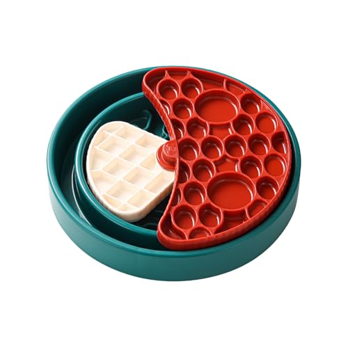xowwyue Hund Slow Feeder Napf | Anti-Verschlucken Hundenapf - Interaktiver Dreh-Spielnapf Für Stressreduktion Und Gesunde Ernährung xowwyue Hund Slow Feeder Napf | Anti-Verschlucken Hundenapf - Interaktiver Dreh-Spielnapf Für Stressreduktion Und Gesunde Ernährung von xowwyue