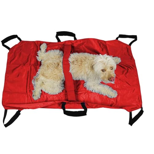 xowwyue Hunde-Tragetasche, Transportstrecker für Welpen, leicht, für Patienten, Tiere, Heben, Rettungszubehör für kleine, große Welpen, Katzen xowwyue Hunde-Tragetasche, Transportstrecker für Welpen, leicht, für Patienten, Tiere, Heben, Rettungszubehör für kleine, große Welpen, Katzen von xowwyue