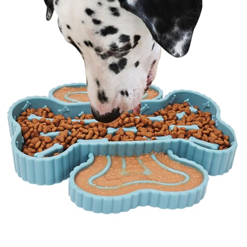 xowwyue Hundefutter Napf Mit Verlangsamungseffekt | Haustier Futternapf Mit Saugnapf,Anti-Verschlucken Hundespielzeug Zur Geistigen Stimulation Welpentraining Senioren Langzeitspiele xowwyue Hundefutter Napf Mit Verlangsamungseffekt | Haustier Futternapf Mit Saugnapf,Anti-Verschlucken Hundespielzeug Zur Geistigen Stimulation Welpentraining Senioren Langzeitspiele von xowwyue