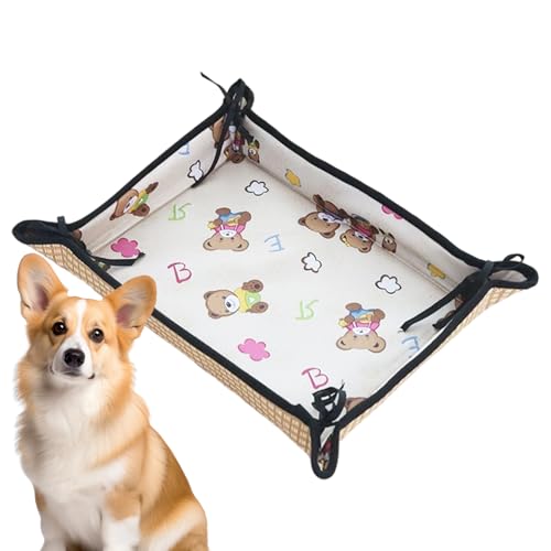 xowwyue Hundekühlmatte | Doppelseitig rutschfeste Kühlmatte Für Katzen | Atmungsaktiv Waschbar Kühlende Liegefläche Für Boden Autositz Bett xowwyue Hundekühlmatte | Doppelseitig rutschfeste Kühlmatte Für Katzen | Atmungsaktiv Waschbar Kühlende Liegefläche Für Boden Autositz Bett von xowwyue