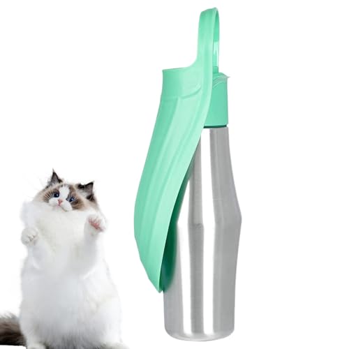 xowwyue Hundewasserflasche Für Spaziergänge,Haustier Auslaufsicherer Wassernapf Spender | 750ml Edelstahl Auslaufsicher Tragbar Für Reisen Camping Wanderung xowwyue Hundewasserflasche Für Spaziergänge,Haustier Auslaufsicherer Wassernapf Spender | 750ml Edelstahl Auslaufsicher Tragbar Für Reisen Camping Wanderung von xowwyue