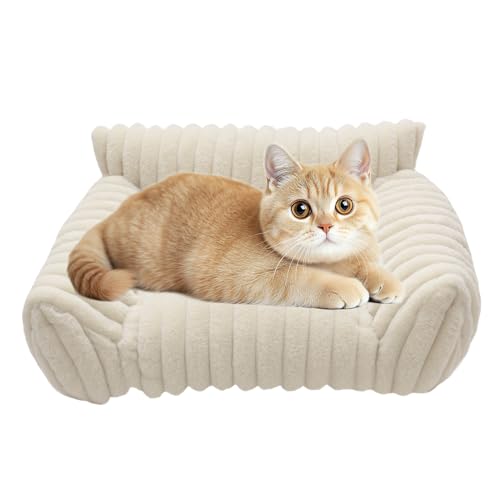 xowwyue Katzen Sofa Bett | rutschfeste Haustier Couch,Waschbares Katzen Und Hundesofa Für Wohnzimmer Schlafzimmer Zuhause Reise Bequemes Tierbett xowwyue Katzen Sofa Bett | rutschfeste Haustier Couch,Waschbares Katzen Und Hundesofa Für Wohnzimmer Schlafzimmer Zuhause Reise Bequemes Tierbett von xowwyue