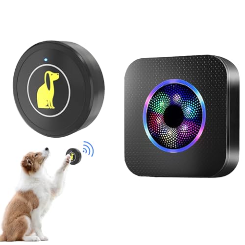 xowwyue Pet Door Bell,Erziehungshilfe Drahtloser Druck- Trainer Wasserdicht Mit Lautstärkeregelung Für Außenbereich Innentraining Gartenbereich Haushalt Wohnung xowwyue Pet Door Bell,Erziehungshilfe Drahtloser Druck- Trainer Wasserdicht Mit Lautstärkeregelung Für Außenbereich Innentraining Gartenbereich Haushalt Wohnung von xowwyue
