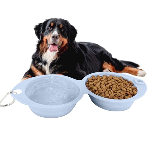 xowwyue Reisenäpfe für Hunde, Futternapf, Wassernapf, faltbarer Leckerli-Behälter für tägliche Spaziergänge, Parkausflüge, Roadtrips, Wandern, Abenteuer, Camping, Kätzchen, Welpen xowwyue Reisenäpfe für Hunde, Futternapf, Wassernapf, faltbarer Leckerli-Behälter für tägliche Spaziergänge, Parkausflüge, Roadtrips, Wandern, Abenteuer, Camping, Kätzchen, Welpen von xowwyue