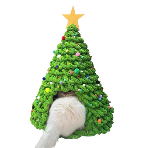 xowwyue Weihnachtsbaum Katzenhaus Material - Materialset Zum Basteln Von Haustiernestern Für Innenräume,Dekorationen Für Höhlenhaus Möbel Zum Basteln Für Katzen Hunde Haustiere Familie Freunde An xowwyue Weihnachtsbaum Katzenhaus Material - Materialset Zum Basteln Von Haustiernestern Für Innenräume,Dekorationen Für Höhlenhaus Möbel Zum Basteln Für Katzen Hunde Haustiere Familie Freunde An von xowwyue
