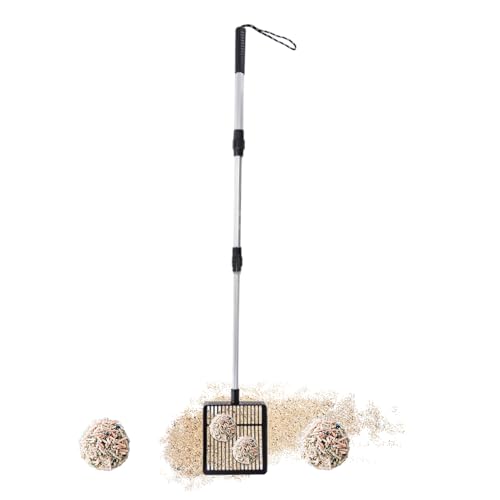 yakermur Katzenklo Schaufel Mit Griff | Katzenstreu Schaufel Mit Langem Griff - Multifunktions-Kotharke Mit Wiederwendbarer Reinigungsfunktion Für, Gartenabfälle Und Reinigungszubehör yakermur Katzenklo Schaufel Mit Griff | Katzenstreu Schaufel Mit Langem Griff - Multifunktions-Kotharke Mit Wiederwendbarer Reinigungsfunktion Für, Gartenabfälle Und Reinigungszubehör von yakermur