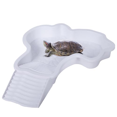 Reptilien Futterschale Schildkröten Wasserbecken Mit Rampe Und Sonnenplattform Reptilien Badebecke Rutschfestes Schildkröte Badewanne Mit Rampenbad Für Eidechsen Amphibien Lebensraum Reptilien Futterschale Schildkröten Wasserbecken Mit Rampe Und Sonnenplattform Reptilien Badebecke Rutschfestes Schildkröte Badewanne Mit Rampenbad Für Eidechsen Amphibien Lebensraum von yanzisura
