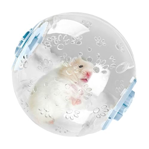 yanzisura Hamsterball | Transparentes leises Hamster-Fitnessrad – Radkäfig-Zubehör für kleine Haustiere, lustige Momente für Familie, Freunde, Kinder, Erwachsene yanzisura Hamsterball | Transparentes leises Hamster-Fitnessrad – Radkäfig-Zubehör für kleine Haustiere, lustige Momente für Familie, Freunde, Kinder, Erwachsene von yanzisura