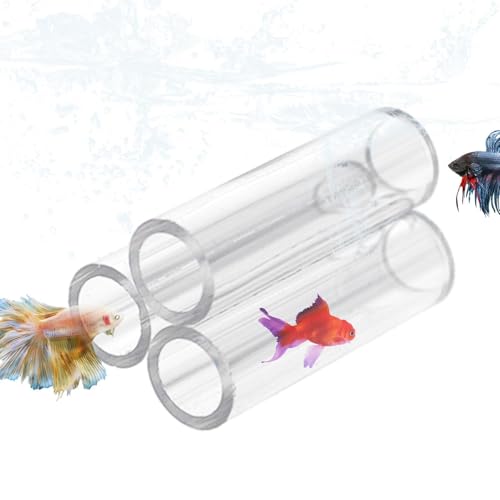 yanzisura Shrimp Shelter Tube – Transparentes Acryl-Garnelennest für Aquarien – Fisch-Lebensraum für Garnelen, Brutrohr, Versteckhöhle von yanzisura