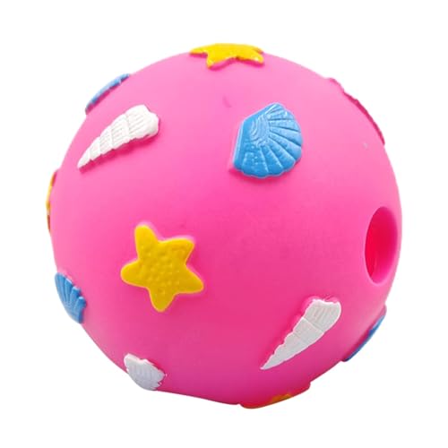 yanzisura Zahnendes Kauspielzeug für Hunde - Molar Ball für Haustiere Kauen - Interaktives Hundespielzeug mit eingebautem Lautsprecher für kleine und mittelgroße Hunde von yanzisura