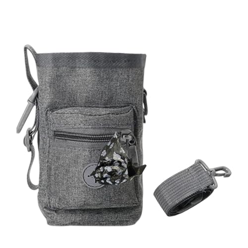 Hundebechanelungstasche - Welpen -Trainingstasche, Welpentrainingstasche | Großkapazität Eingebaute Poop-Taschen-Spender Wanderung Snack Hundetasche, Haustier Feed Snack Belohnungspender Für Training, von ycezw