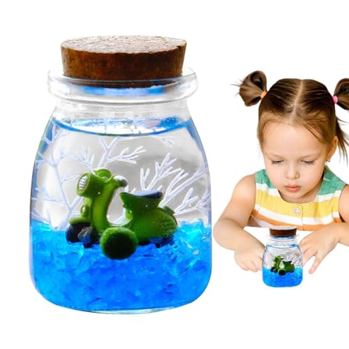 Pflanzen-Terrarium-Glasgefäß – Glas-Terrarium-Behälter, Tisch-Landschafts-Pflanzgefäße, Ornamente | Pflanzgefäß-Display-Mittelstücke, Feengarten-Zubehör, Glasgefäß-Korken für Luftpflanzen von ycezw