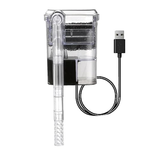 ycezw Aquariumfilter – hängender Aquariumfilter – externer Tankfilter, hängender Aquariumfilter, Fischschildkröten-Tankfilter, Aquarium-Zubehör für Haustiergesundheit, Fischschildkrötenbecken ycezw Aquariumfilter – hängender Aquariumfilter – externer Tankfilter, hängender Aquariumfilter, Fischschildkröten-Tankfilter, Aquarium-Zubehör für Haustiergesundheit, Fischschildkrötenbecken von ycezw