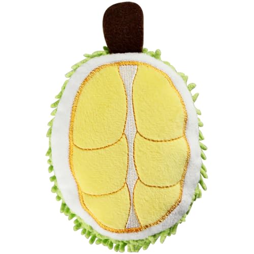 Cartoon Puppy Chew Toy Soft Interactive Tething Squeaky Dog Plush Portable Funny Training Cat Toy von yeeplant