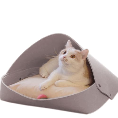 Haustierschlafbett für Katzen - Kreativer und waschbarer Katzenschlafsack von yeeplant