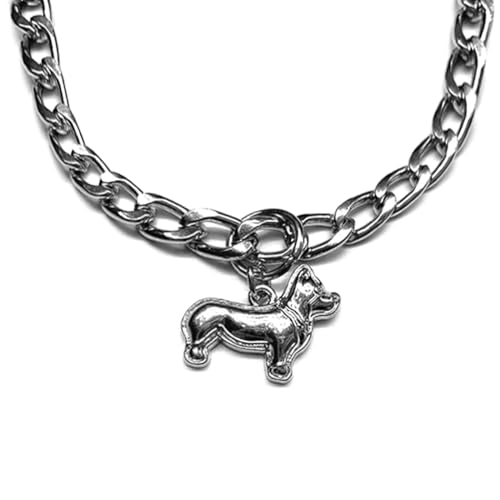 Hip Hop Dickes Haustier-Gliederkettenhalsband: Hund kubanische kleine Welpe Halskette Halsband von yeeplant