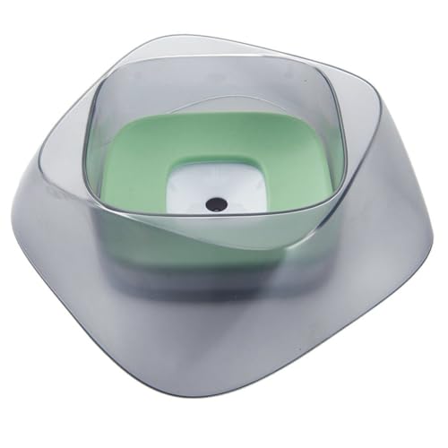 Puppy Cat Drinking Bowl - Disk Floating with Bowl Water Cat Bowl Drinking Puppy - No Spill Water Slow von yeeplant