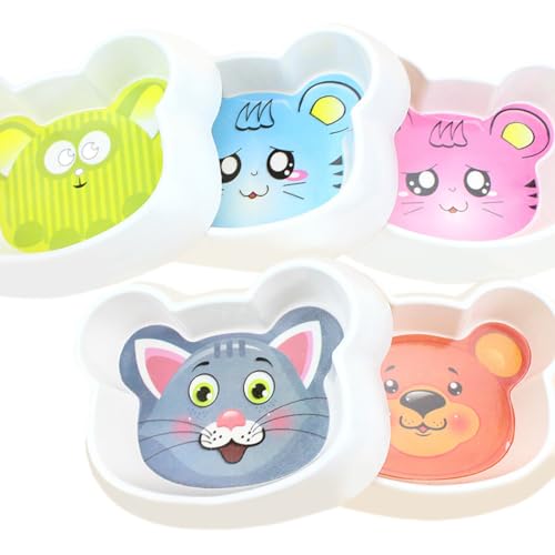 Puppy Smooth Portable Water Food Pet Kitten Large Indoor Cartoon Nonslip Animal Dog Bowl Bowl Bowl Cat Bowl von yeeplant