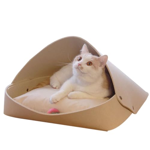 yeeplant Betten für Katzen: Haustierschlafsack in kreativem Design, waschbares Zubehör für Nickerchen bei Katzen von yeeplant