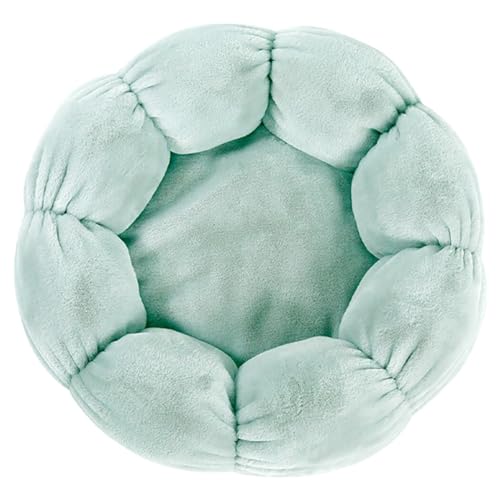 yeeplant Flower Cat Warm Bed - Plush Creative Sleeping Nest for Kitten and Puppy Round Pet Beds von yeeplant