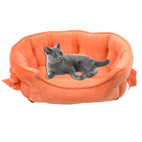 yeeplant Kuschelbett für Hunde und Katzen: gemütliches Winternest für Welpen, Kätzchen und kleine Haustiere von yeeplant